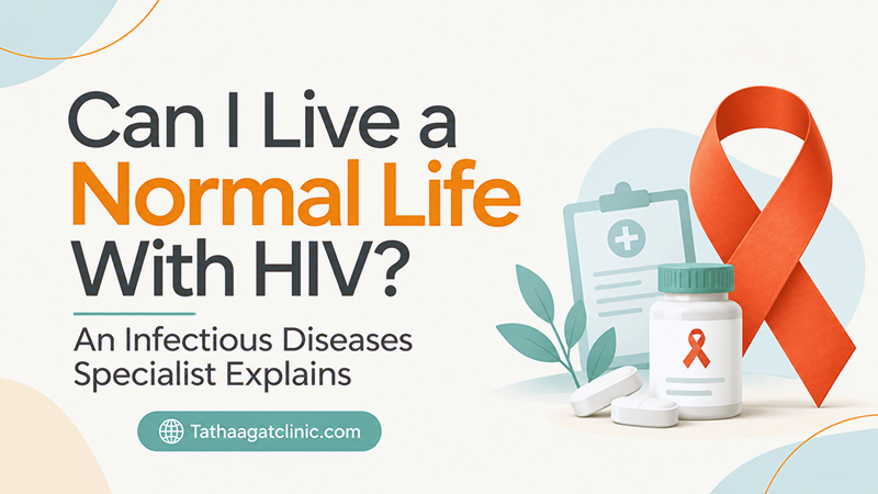 can I live a normal life with HIV